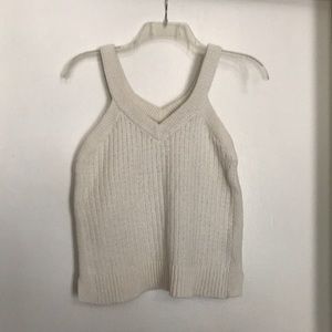 Madewell sweater tank top S